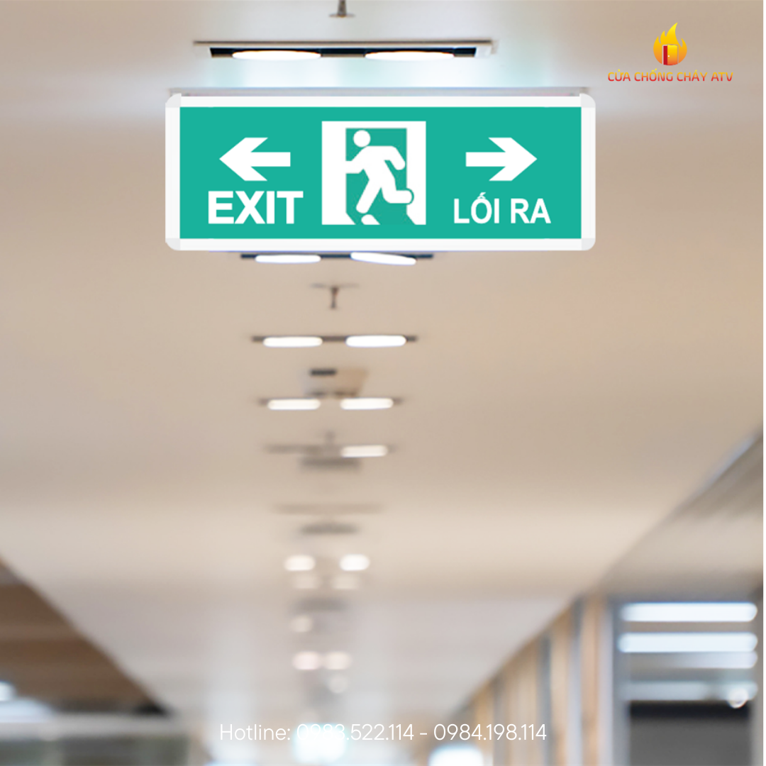 Khu vực lối thoát hiểm